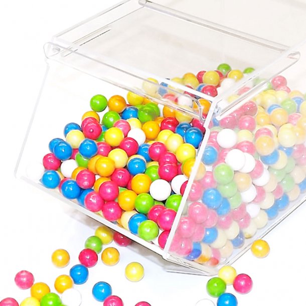 Slikboks i klar akryl