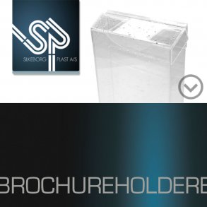  Udendrsbrochureholdere