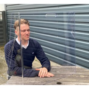 BESKYTTELSESSKRM MED HNDTAG - FLYTBAR CORONASKRM 5mm tykkelse