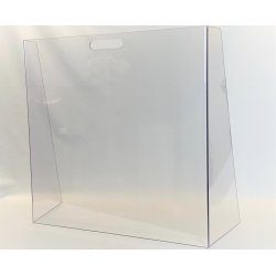 BESKYTTELSESSK�RM MED H�NDTAG - FLYTBAR CORONASK�RM 5mm tykkelse